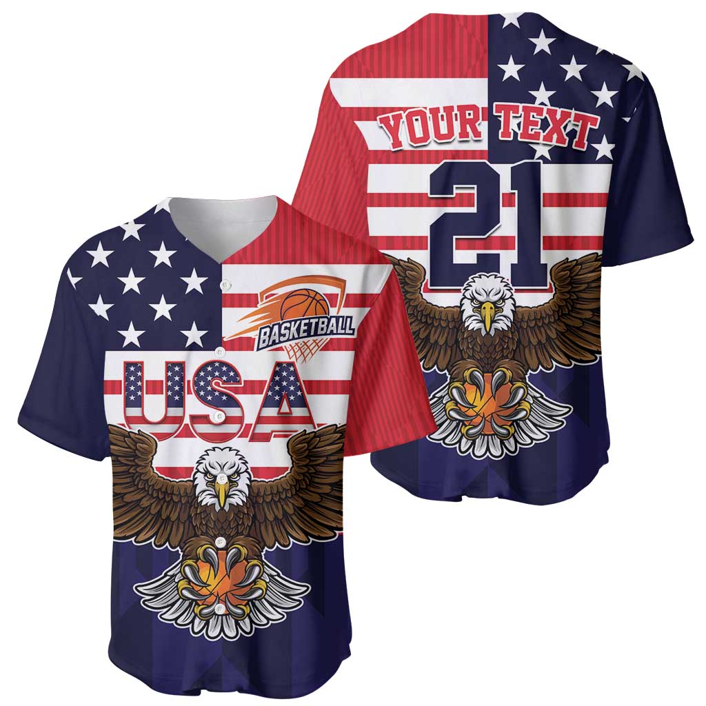 United States Basketball Custom Baseball Jersey Team USA One For All