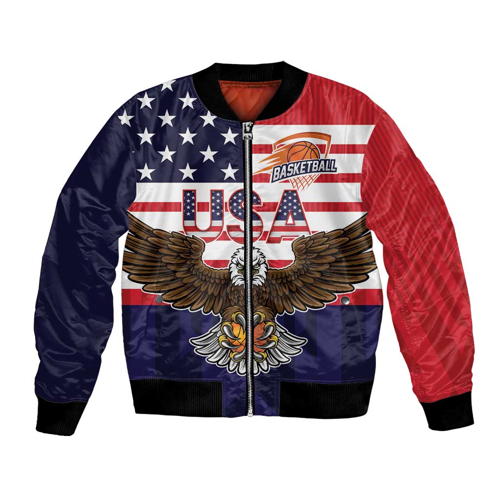 United States Basketball Custom Bomber Jacket Team USA One For All