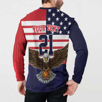 United States Basketball Custom Button Sweatshirt Team USA One For All
