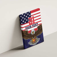 United States Basketball Custom Canvas Wall Art Team USA One For All