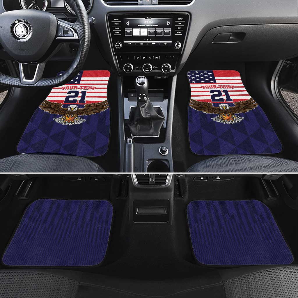 United States Basketball Custom Car Mats Team USA One For All