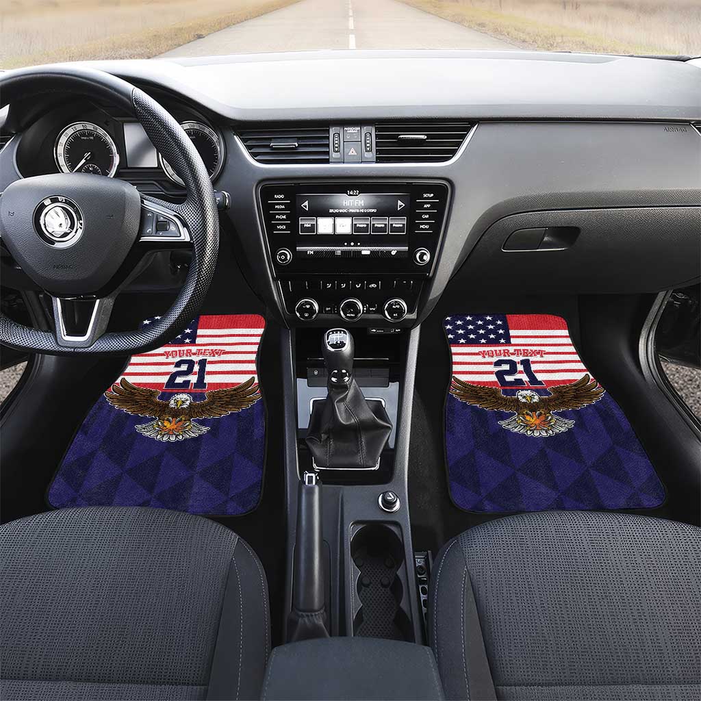 United States Basketball Custom Car Mats Team USA One For All