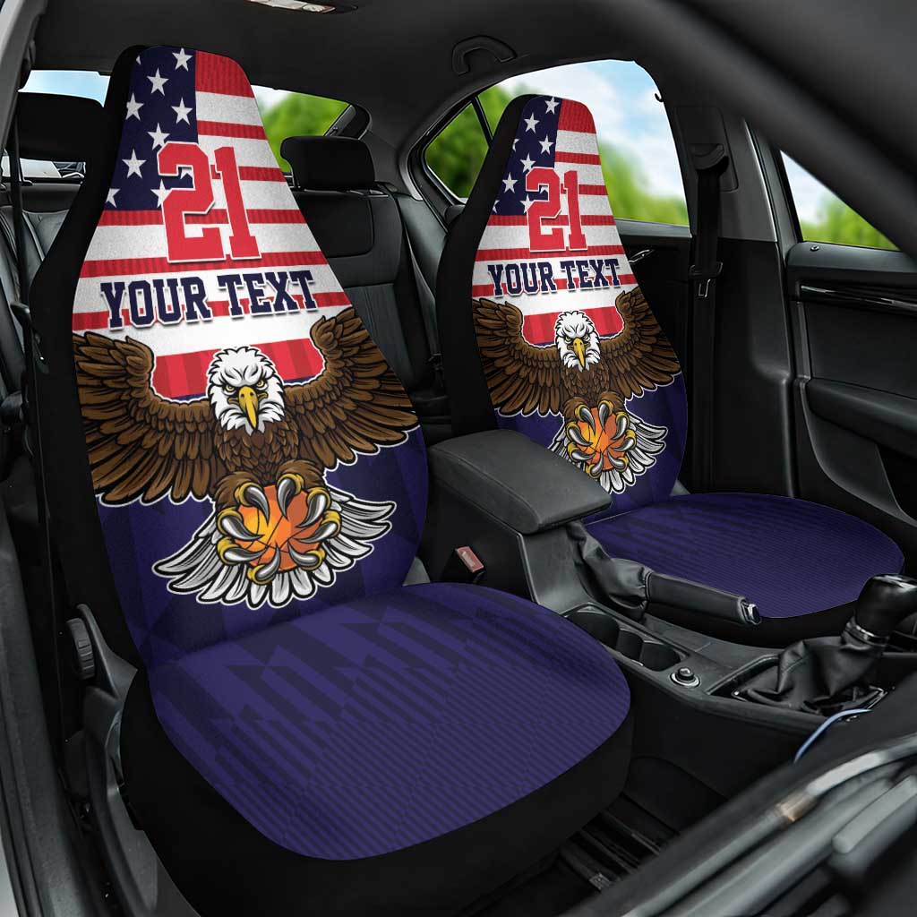 United States Basketball Custom Car Seat Cover Team USA One For All
