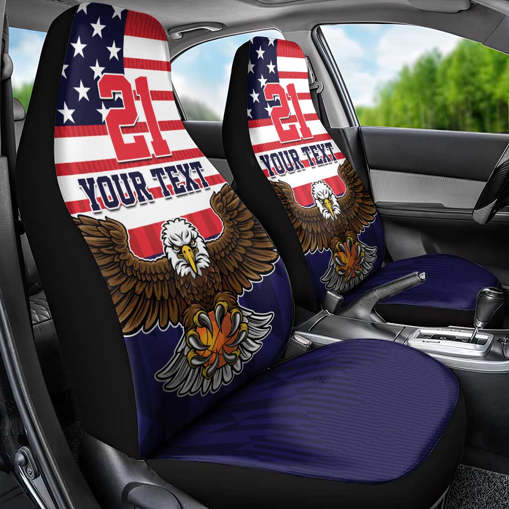 United States Basketball Custom Car Seat Cover Team USA One For All