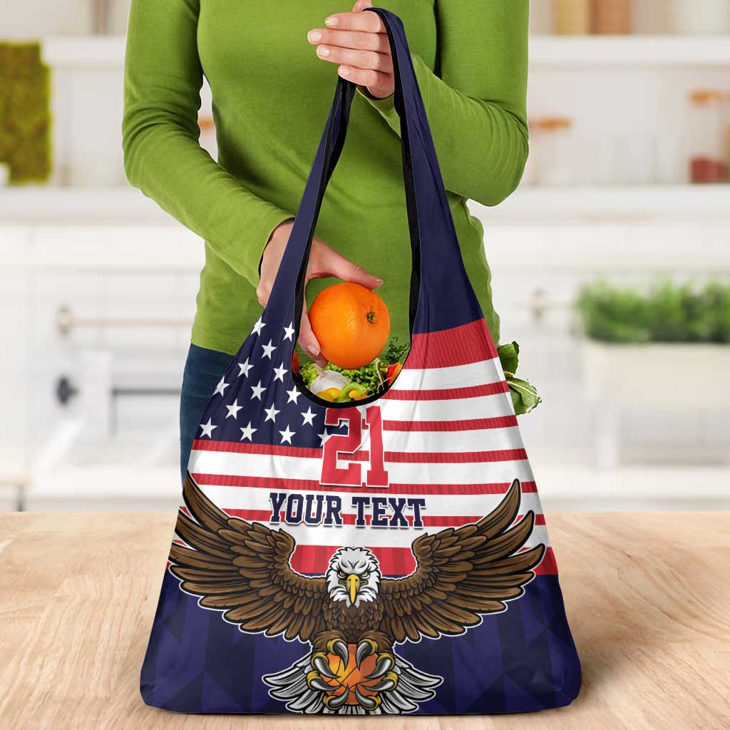 United States Basketball Custom Grocery Bag Team USA One For All
