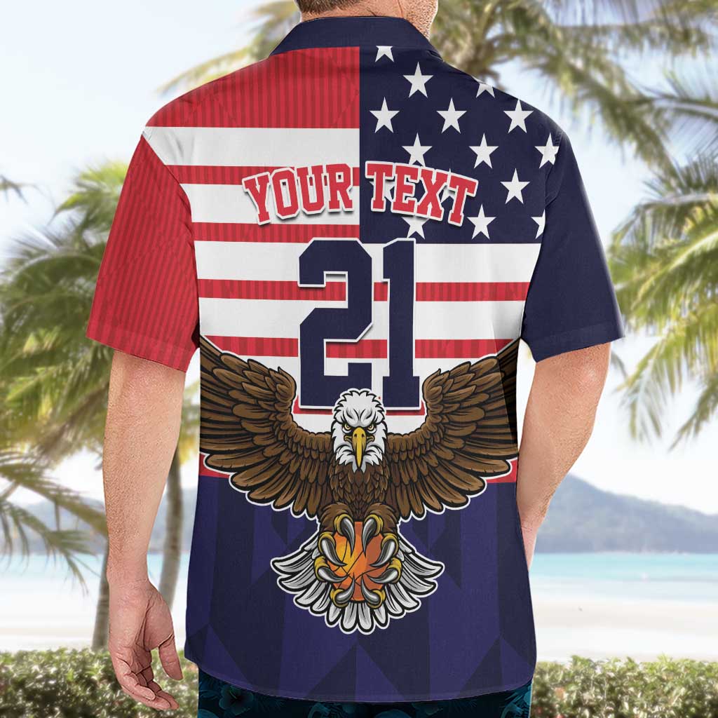 United States Basketball Custom Hawaiian Shirt Team USA One For All