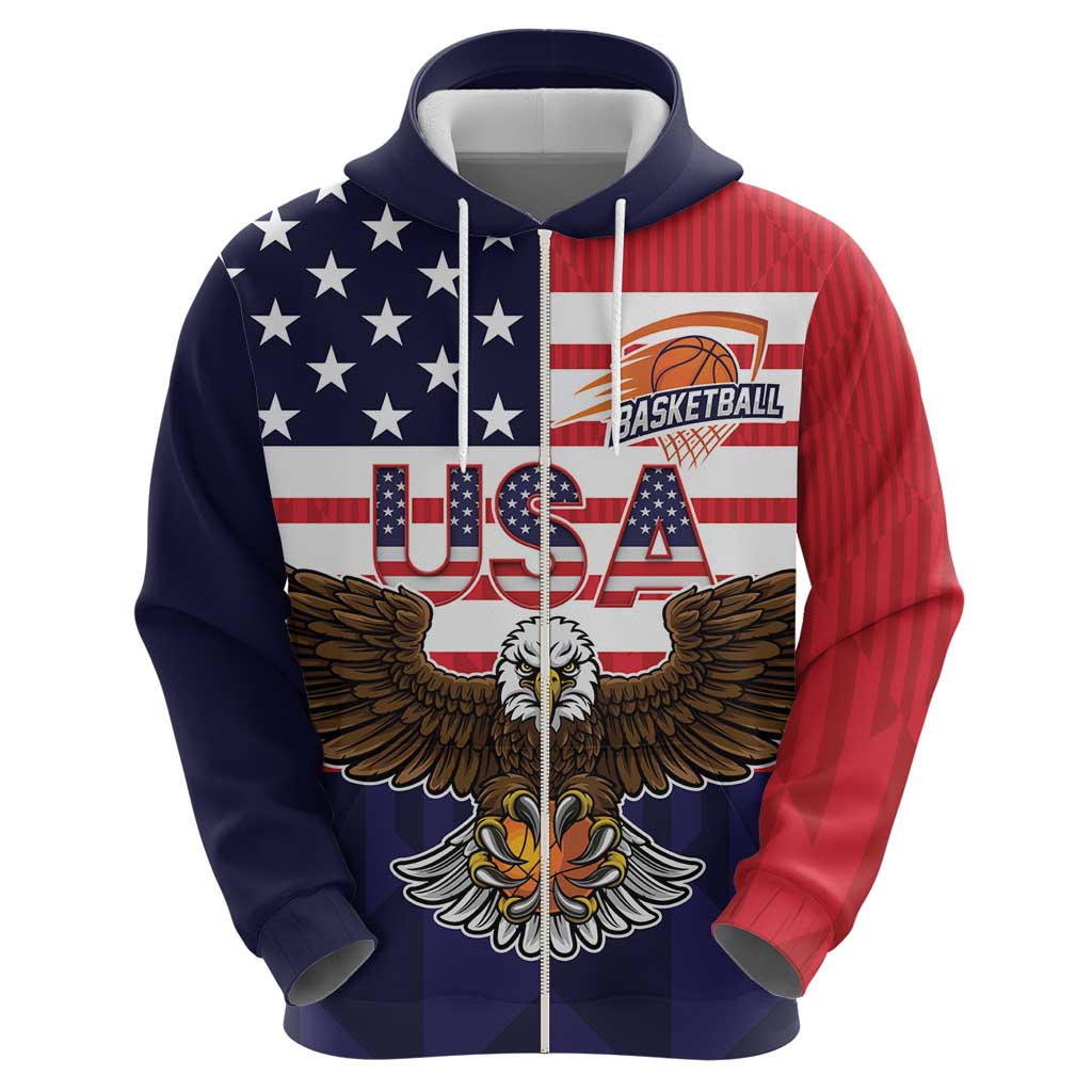 United States Basketball Custom Hoodie Team USA One For All