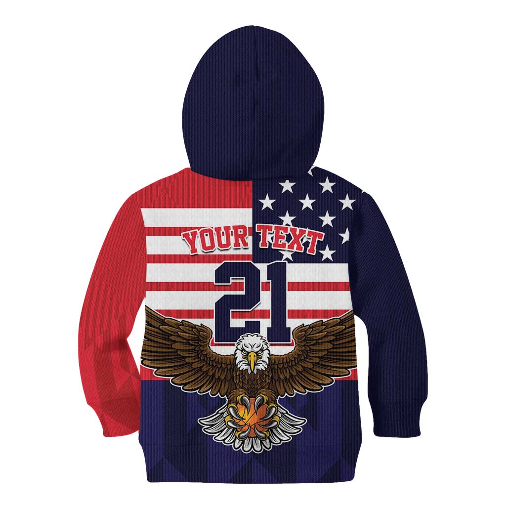 United States Basketball Custom Kid Hoodie Team USA One For All