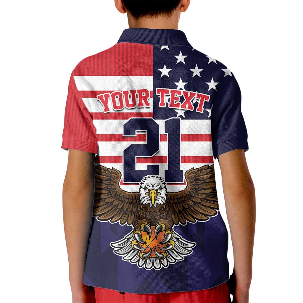 United States Basketball Custom Kid Polo Shirt Team USA One For All