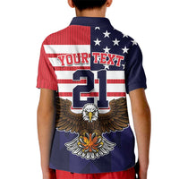 United States Basketball Custom Kid Polo Shirt Team USA One For All