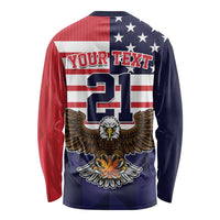United States Basketball Custom Long Sleeve Shirt Team USA One For All