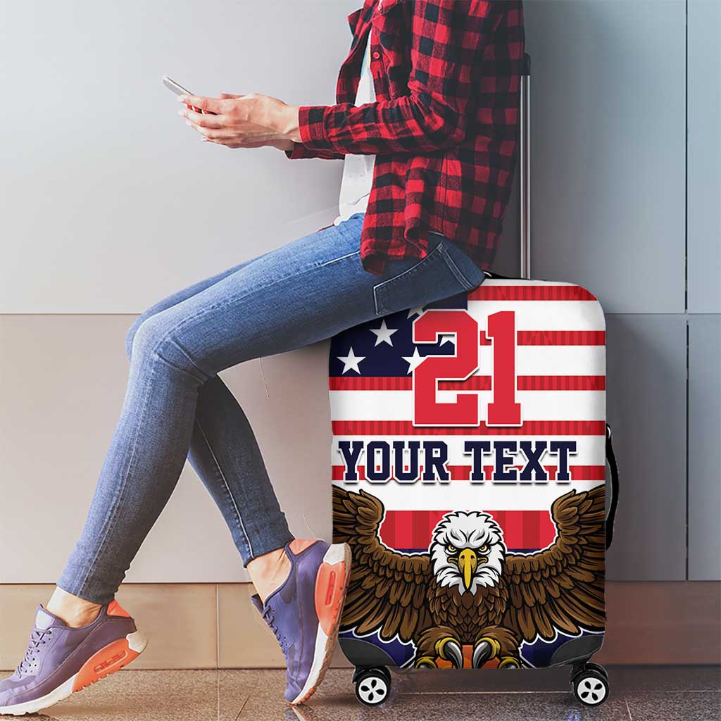 United States Basketball Custom Luggage Cover Team USA One For All