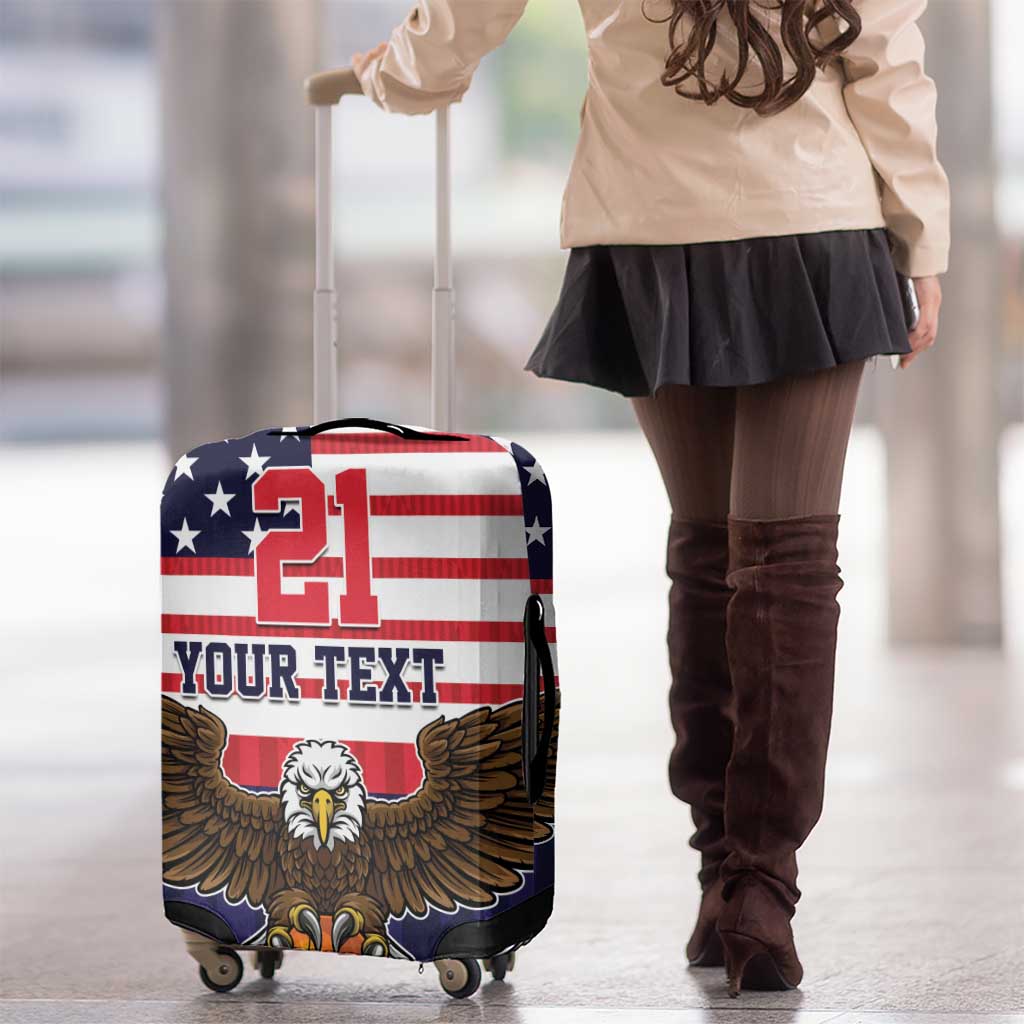 United States Basketball Custom Luggage Cover Team USA One For All