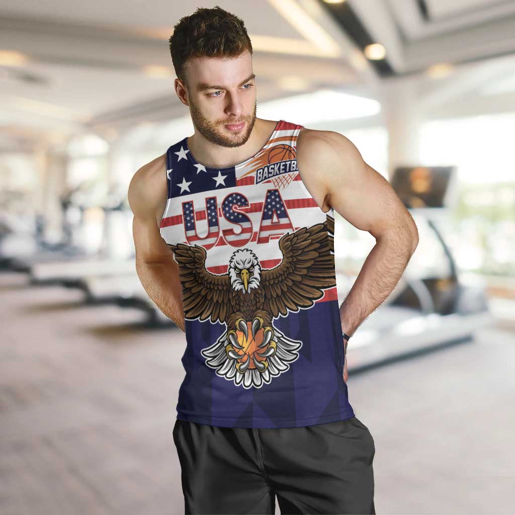 United States Basketball Custom Men Tank Top Team USA One For All
