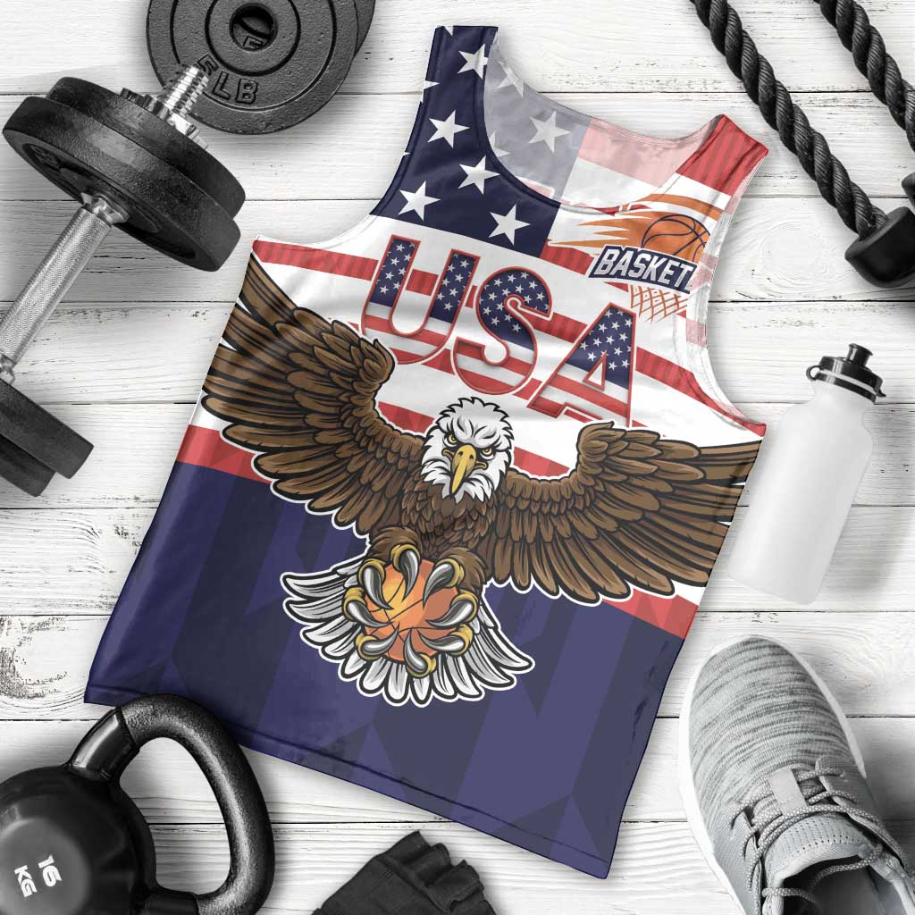 United States Basketball Custom Men Tank Top Team USA One For All