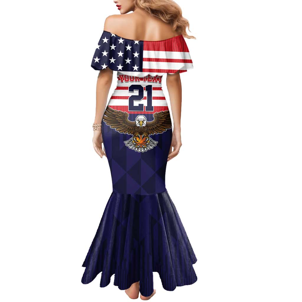 United States Basketball Custom Mermaid Dress Team USA One For All
