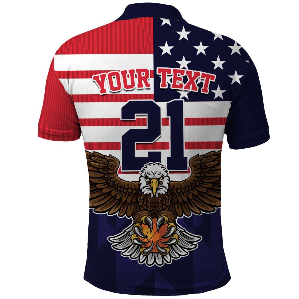 United States Basketball Custom Polo Shirt Team USA One For All
