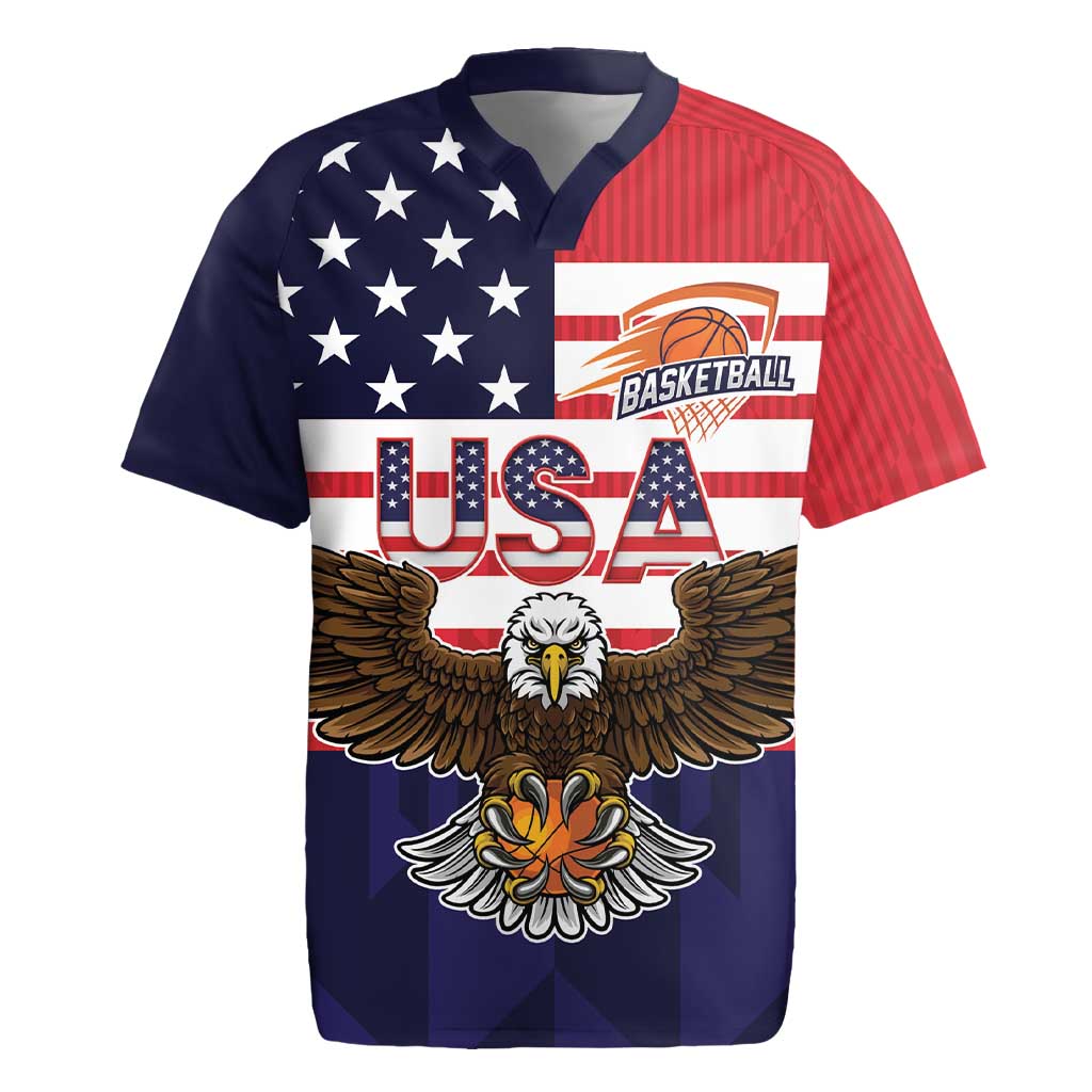 United States Basketball Custom Rugby Jersey Team USA One For All