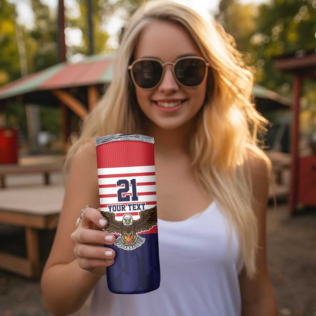 United States Basketball Custom Skinny Tumbler Team USA One For All
