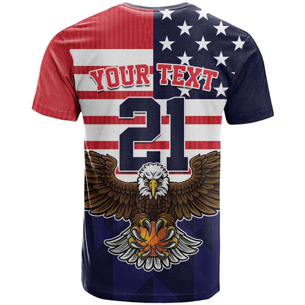 United States Basketball Custom T Shirt Team USA One For All