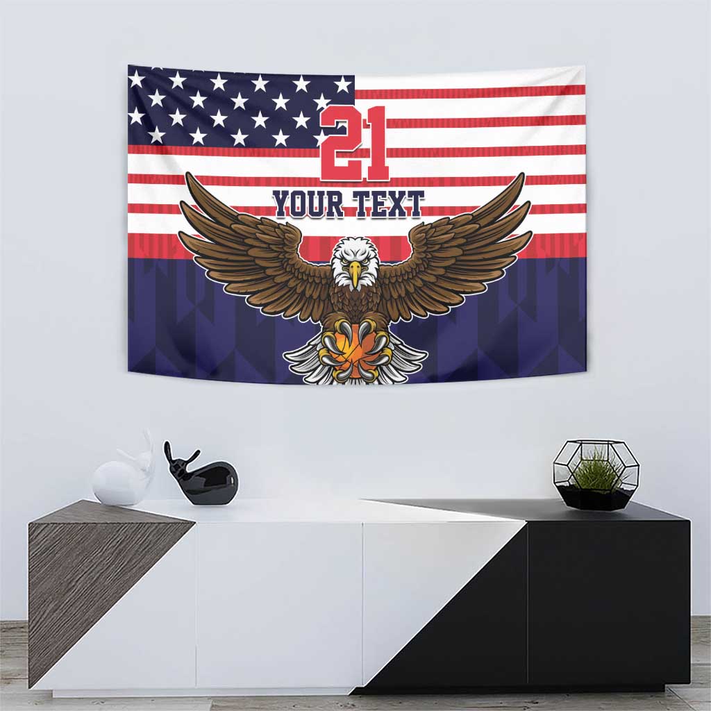 United States Basketball Custom Tapestry Team USA One For All