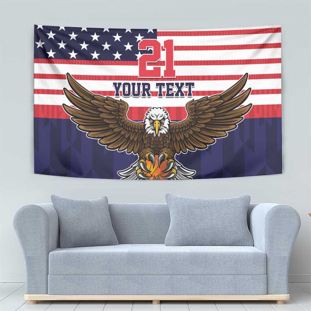 United States Basketball Custom Tapestry Team USA One For All