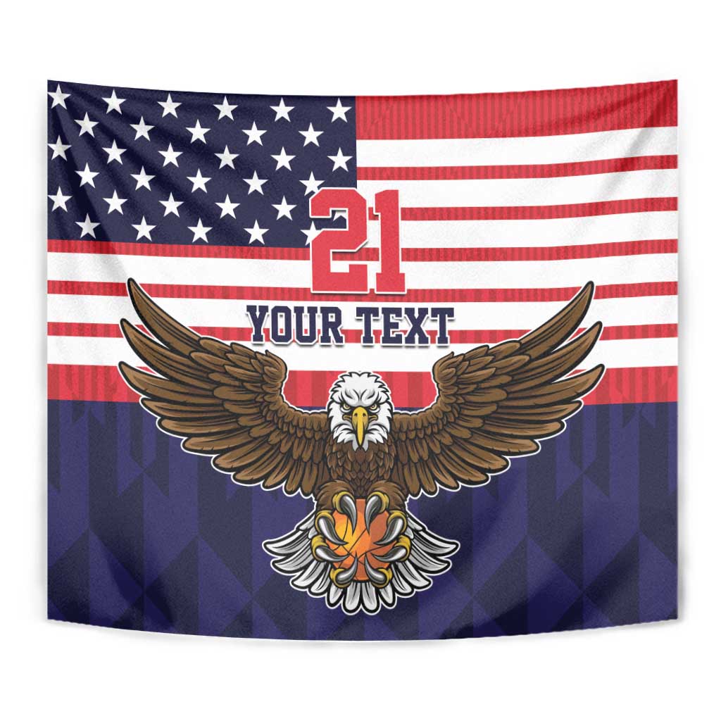 United States Basketball Custom Tapestry Team USA One For All