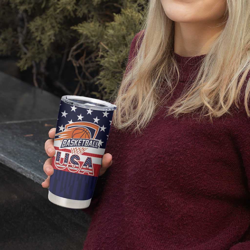 United States Basketball Custom Tumbler Cup Team USA One For All