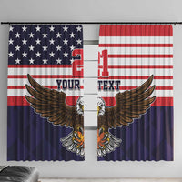 United States Basketball Custom Window Curtain Team USA One For All