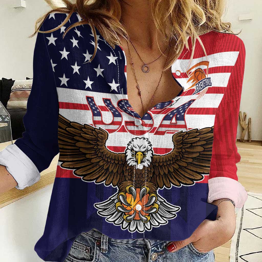 United States Basketball Custom Women Casual Shirt Team USA One For All