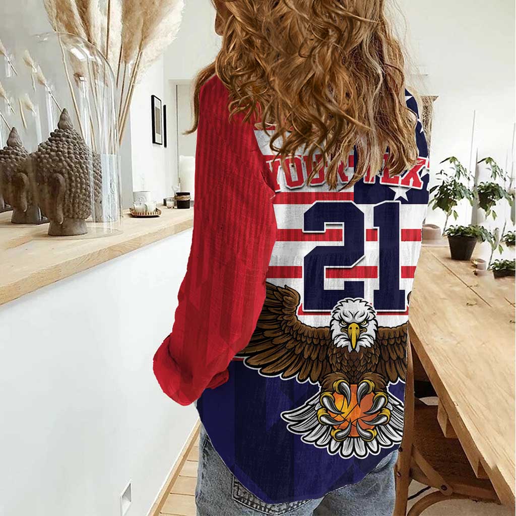 United States Basketball Custom Women Casual Shirt Team USA One For All