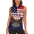 United States Basketball Custom Women Sleeveless Polo Shirt Team USA One For All
