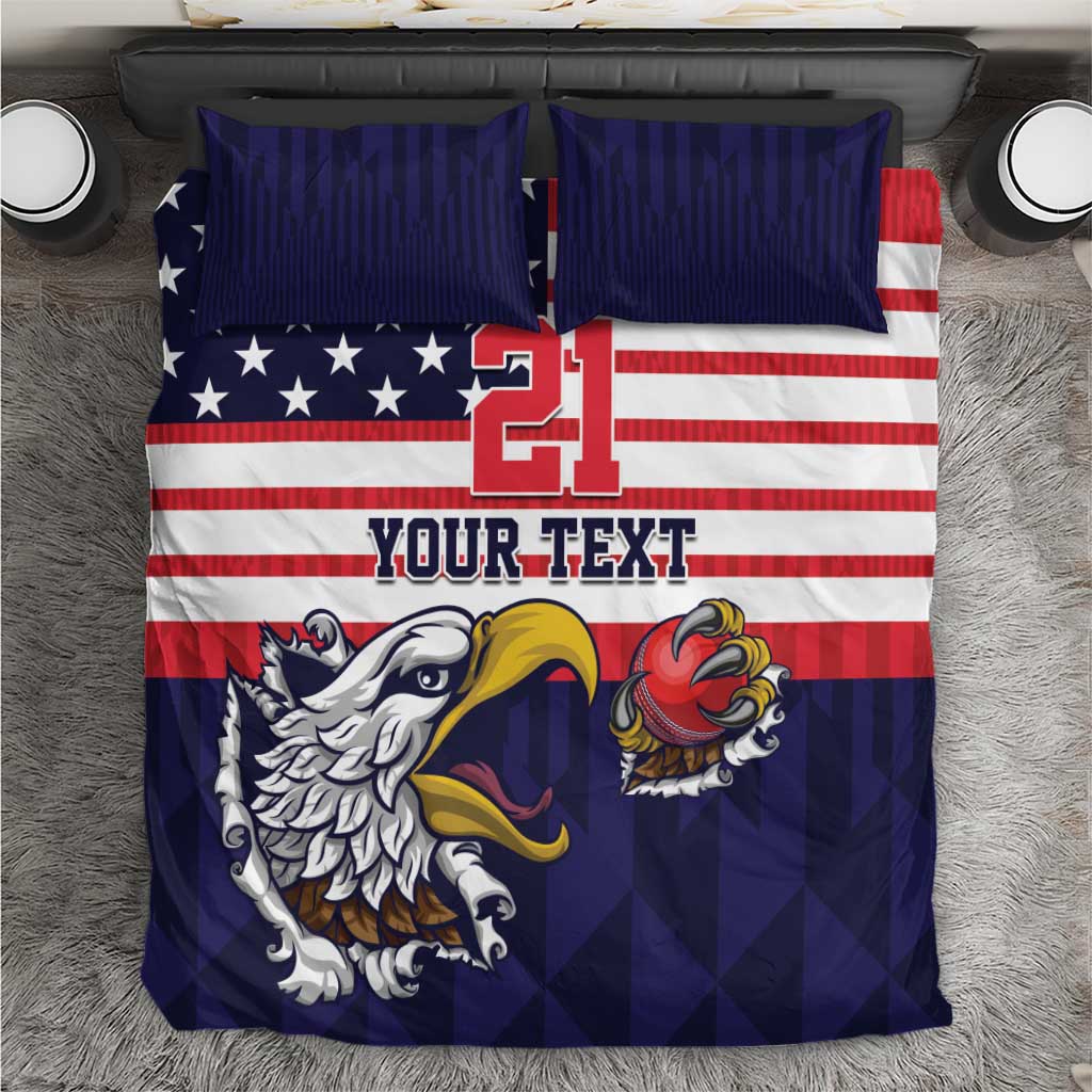 United States Cricket Custom Bedding Set Team USA One For All
