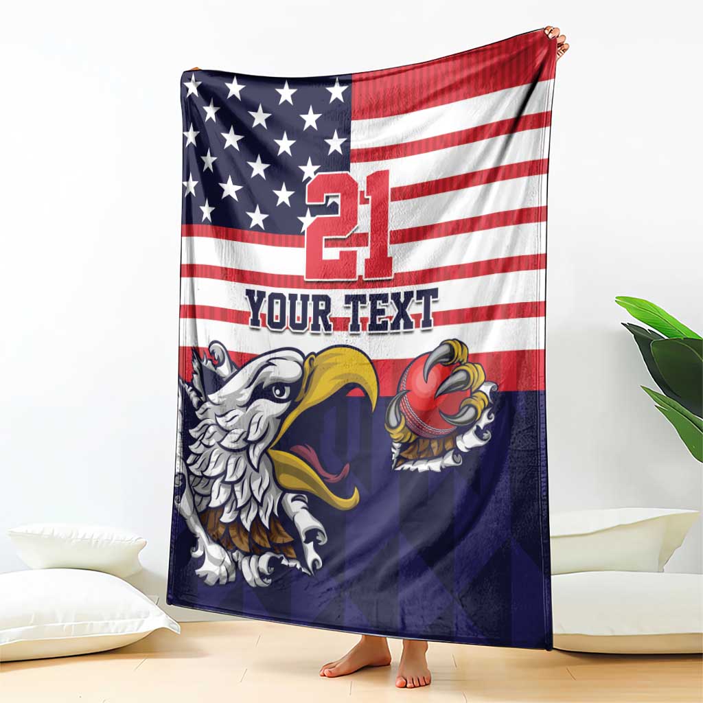 United States Cricket Custom Blanket Team USA One For All