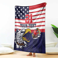 United States Cricket Custom Blanket Team USA One For All