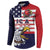United States Cricket Custom Button Sweatshirt Team USA One For All