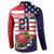 United States Cricket Custom Button Sweatshirt Team USA One For All