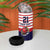 United States Cricket Custom 4 in 1 Can Cooler Tumbler Team USA One For All