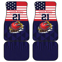United States Cricket Custom Car Mats Team USA One For All