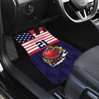 United States Cricket Custom Car Mats Team USA One For All