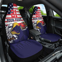 United States Cricket Custom Car Seat Cover Team USA One For All