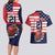 United States Cricket Custom Couples Matching Long Sleeve Bodycon Dress and Hawaiian Shirt Team USA One For All