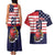 United States Cricket Custom Couples Matching Tank Maxi Dress and Hawaiian Shirt Team USA One For All
