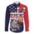 United States Cricket Custom Family Matching Long Sleeve Bodycon Dress and Hawaiian Shirt Team USA One For All