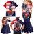 United States Cricket Custom Family Matching Mermaid Dress and Hawaiian Shirt Team USA One For All