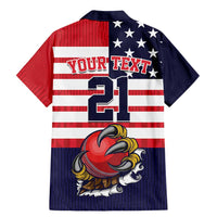 United States Cricket Custom Family Matching Mermaid Dress and Hawaiian Shirt Team USA One For All