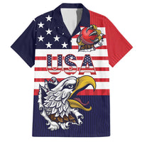 United States Cricket Custom Family Matching Off Shoulder Maxi Dress and Hawaiian Shirt Team USA One For All