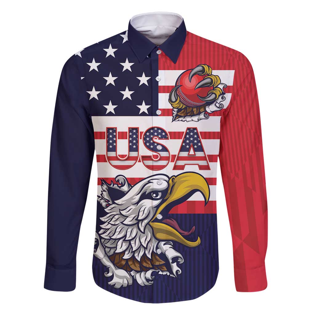 United States Cricket Custom Family Matching Off Shoulder Maxi Dress and Hawaiian Shirt Team USA One For All