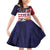 United States Cricket Custom Family Matching Off Shoulder Short Dress and Hawaiian Shirt Team USA One For All