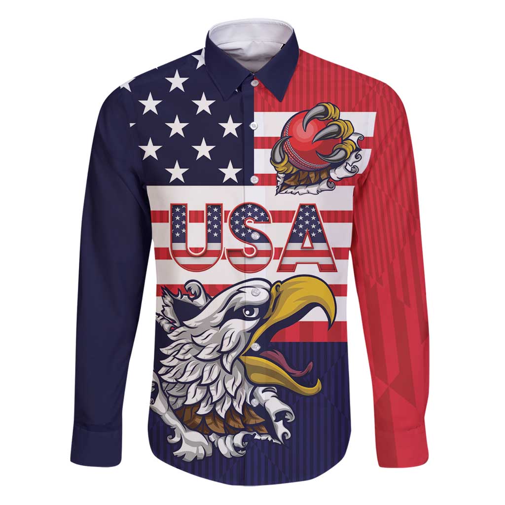 United States Cricket Custom Family Matching Puletasi and Hawaiian Shirt Team USA One For All